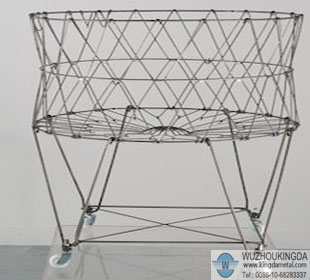 wire-laundry-basket-on-wheels